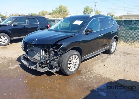 2018 Nissan Rogue Sv из США, поврежденный, VIN KNMAT2MV3JP533319